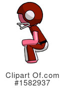 Pink Design Mascot Clipart #1582937 by Leo Blanchette