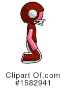 Pink Design Mascot Clipart #1582941 by Leo Blanchette