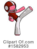 Pink Design Mascot Clipart #1582953 by Leo Blanchette