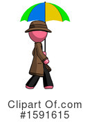 Pink Design Mascot Clipart #1591615 by Leo Blanchette
