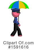 Pink Design Mascot Clipart #1591616 by Leo Blanchette