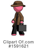 Pink Design Mascot Clipart #1591621 by Leo Blanchette