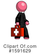 Pink Design Mascot Clipart #1591629 by Leo Blanchette