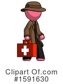 Pink Design Mascot Clipart #1591630 by Leo Blanchette