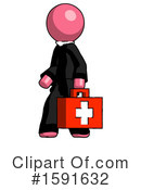 Pink Design Mascot Clipart #1591632 by Leo Blanchette