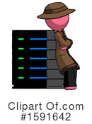 Pink Design Mascot Clipart #1591642 by Leo Blanchette