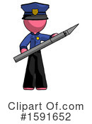 Pink Design Mascot Clipart #1591652 by Leo Blanchette