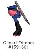 Pink Design Mascot Clipart #1591661 by Leo Blanchette