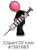 Pink Design Mascot Clipart #1591683 by Leo Blanchette