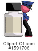 Pink Design Mascot Clipart #1591706 by Leo Blanchette