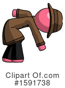 Pink Design Mascot Clipart #1591738 by Leo Blanchette