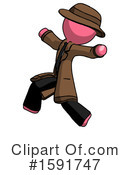 Pink Design Mascot Clipart #1591747 by Leo Blanchette
