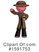 Pink Design Mascot Clipart #1591753 by Leo Blanchette