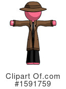 Pink Design Mascot Clipart #1591759 by Leo Blanchette