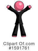 Pink Design Mascot Clipart #1591761 by Leo Blanchette