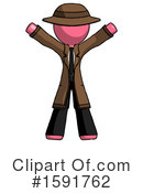 Pink Design Mascot Clipart #1591762 by Leo Blanchette