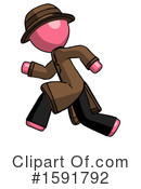 Pink Design Mascot Clipart #1591792 by Leo Blanchette