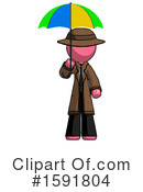 Pink Design Mascot Clipart #1591804 by Leo Blanchette