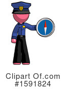 Pink Design Mascot Clipart #1591824 by Leo Blanchette
