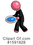 Pink Design Mascot Clipart #1591828 by Leo Blanchette