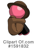 Pink Design Mascot Clipart #1591832 by Leo Blanchette
