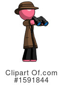 Pink Design Mascot Clipart #1591844 by Leo Blanchette