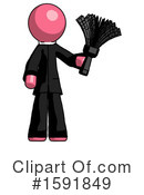 Pink Design Mascot Clipart #1591849 by Leo Blanchette