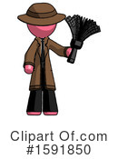 Pink Design Mascot Clipart #1591850 by Leo Blanchette
