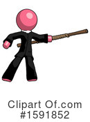 Pink Design Mascot Clipart #1591852 by Leo Blanchette