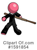 Pink Design Mascot Clipart #1591854 by Leo Blanchette