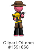Pink Design Mascot Clipart #1591868 by Leo Blanchette