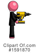 Pink Design Mascot Clipart #1591870 by Leo Blanchette