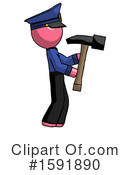 Pink Design Mascot Clipart #1591890 by Leo Blanchette
