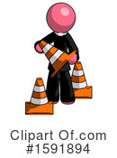 Pink Design Mascot Clipart #1591894 by Leo Blanchette