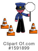 Pink Design Mascot Clipart #1591899 by Leo Blanchette