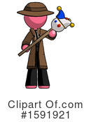 Pink Design Mascot Clipart #1591921 by Leo Blanchette