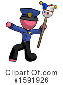 Pink Design Mascot Clipart #1591926 by Leo Blanchette