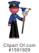 Pink Design Mascot Clipart #1591929 by Leo Blanchette