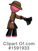 Pink Design Mascot Clipart #1591933 by Leo Blanchette