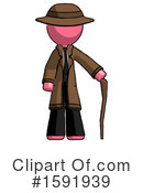 Pink Design Mascot Clipart #1591939 by Leo Blanchette