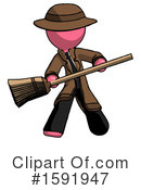 Pink Design Mascot Clipart #1591947 by Leo Blanchette