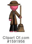 Pink Design Mascot Clipart #1591956 by Leo Blanchette