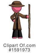 Pink Design Mascot Clipart #1591973 by Leo Blanchette
