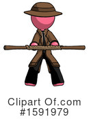 Pink Design Mascot Clipart #1591979 by Leo Blanchette
