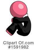 Pink Design Mascot Clipart #1591982 by Leo Blanchette