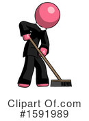 Pink Design Mascot Clipart #1591989 by Leo Blanchette