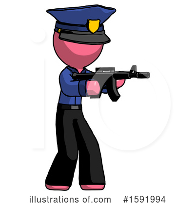 Royalty-Free (RF) Pink Design Mascot Clipart Illustration by Leo Blanchette - Stock Sample #1591994
