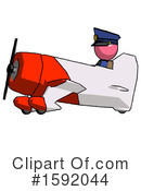 Pink Design Mascot Clipart #1592044 by Leo Blanchette