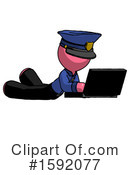 Pink Design Mascot Clipart #1592077 by Leo Blanchette