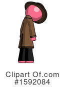 Pink Design Mascot Clipart #1592084 by Leo Blanchette